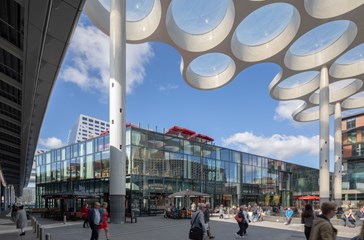 Retail- en horecapaviljoen Centraal Station Utrecht