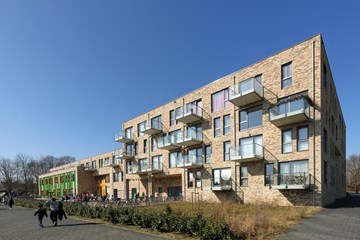 Het Klaverblad school-woongebouw Amsterdam ZO