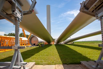 Wind Farm Windplan Blauw