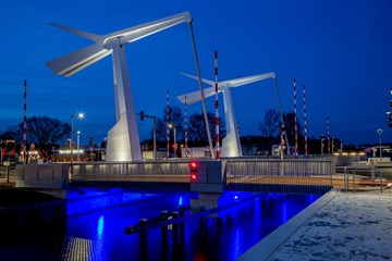 Brug 'De Blauwe Klap', Assen