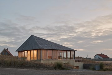 Huis is de duinen