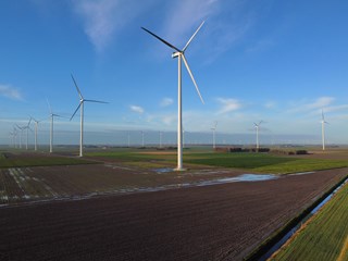 Wind Farm Windplan Blauw