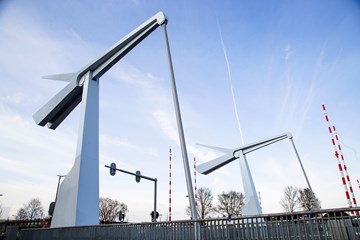 Brug 'De Blauwe Klap', Assen