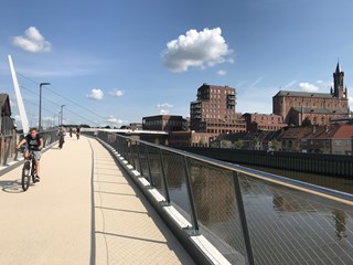 Fietsbrug Wetteren