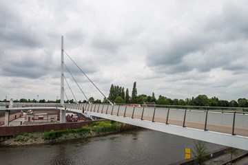 Fietsbrug Wetteren