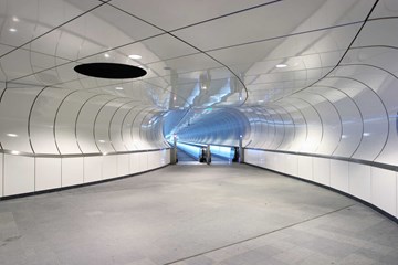 Metrostation en voetgangerstunnel Wilhelminaplein, Rotterdam