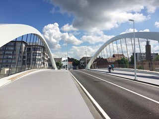 Sluiscomplex in de Leie, Harelbeke