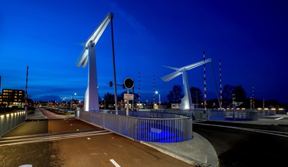 Brug 'De Blauwe Klap', Assen