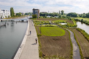 Sluiscomplex in de Leie, Harelbeke