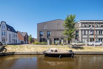 Houten grachtenhuizen