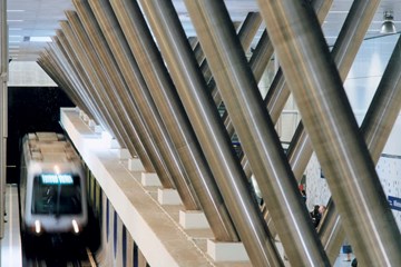 Metrostation en voetgangerstunnel Wilhelminaplein, Rotterdam